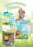 Vorschau - Spiele - Materialpaket Ostern - Das Osterfest spielend entdecken - Deckblatt