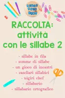 anteprima - Esercizi - Raccolta: attività con le sillabe 2 - Pagina di copertina