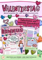 Vorschau - Arbeitsblätter - Materialpaket: Valentinstag im Unterricht - Deckblatt
