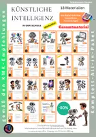 Vorschau - Unterrichtsreihen - Künstliche Intelligenz in der Schule - überfachlich thematisieren - Deckblatt