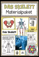 Vorschau - Stundenentwürfe - DAS SKELETT - Materialpaket - Deckblatt