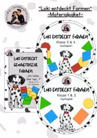 Vorschau - Spiele - "Spielerisch Formen lernen & merken" - Materialpaket - Deckblatt