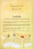 Vorschau - Arbeitsblätter - Lesehefte (Materialpaket) - Deckblatt