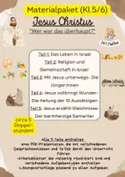 Vorschau - Arbeitsblätter - Wer ist Jesus Christus? (Kl.5/6) *Materialpaket* - Deckblatt