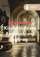 Vorschau - Unterrichtsreihen - Sparpaket: Kirche in ihrem Anspruch und Auftrag - Deckblatt