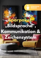 Vorschau - Unterrichtsreihen - Sparpaket: „Bildsprache“, Kommunikation und Zeichensystem - Deckblatt