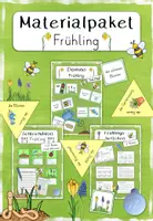 Vorschau - Arbeitsblätter - Wachsendes Materialpaket - Frühling - Deckblatt