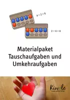 Vorschau - Arbeitsblätter - Materialpaket "Tauschaufgaben und Umkehraufgaben" - Deckblatt