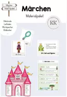 Vorschau - Spiele - MATERIALPAKET - Märchen schreiben - Deckblatt