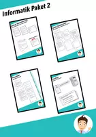 Vorschau - Unterrichtsreihen - Materialpaket: Informatik 2 - Deckblatt