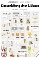Vorschau - Arbeitsblätter - Wachsendes Materialpaket/ Starterpaket: 1. Klasse ( Klassenleitung/ Classroom-Management) - Deckblatt