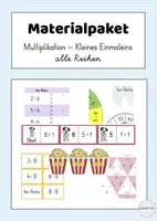 Vorschau - Spiele - Materialpaket - Kleines Einmaleins - Freiarbeitsmaterial - Deckblatt