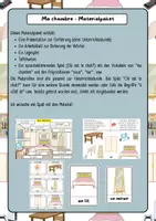 Vorschau - Arbeitsblätter - Materialpaket - Ma chambre - Deckblatt