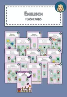 Vorschau - Spiele - Materialpaket - Flashcards Englisch - Deckblatt