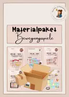 Vorschau - Stundenentwürfe - (Wachsendes) Materialpaket Bewegungsspiele Religion : Alle, die - Spiel - Deckblatt