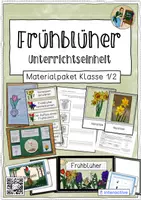 Vorschau - Stundenentwürfe - Materialpaket "Frühblüher" - Klasse 1 und 2 - Deckblatt