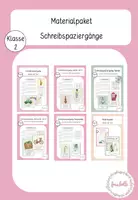 Vorschau - Arbeitsblätter - Materialpaket Schreibspaziergänge Klasse 2 - Deckblatt