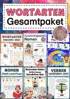 Vorschau - Spiele - Wortarten - Deckblatt