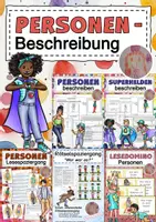 Vorschau - Unterrichtsreihen - Personenbeschreibung - Deckblatt