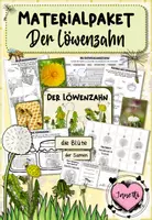 Vorschau - Arbeitsblätter - Löwenzahn | Materialpaket | Klasse 1 - Deckblatt