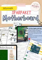 Vorschau - Unterrichtsreihen - Motherboard: XL Materialpaket | Hardware Informatik | Zentraleinheit - Deckblatt