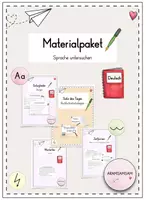 Vorschau - Arbeitsblätter - Materialpaket - Sprache untersuchen - Deckblatt