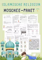 Vorschau - Unterrichtsreihen - Materialpaket - MOSCHEE - Islamunterricht - Deckblatt