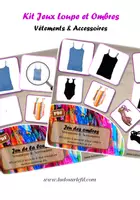 Aperçu - Apprentissages en autonomie - Kit Jeux Loupe & Ombres - Vêtements et Accessoires - Page de couverture