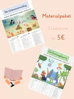 Vorschau - Arbeitsblätter - Materialpaket Lesespur | Lesespurgeschichte - Deckblatt