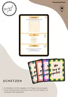 Vorschau - Poster - Materialpaket: Schätzen - Deckblatt
