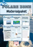 Vorschau - Arbeitsblätter - Materialpaket "Polare Zone" - Deckblatt