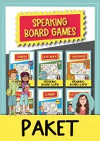 anteprima - Flashcard - Speaking Board Games (English) - Growing packet / Giochi da tavolo parlanti (inglese) - Pacchetto crescita - Pagina di copertina