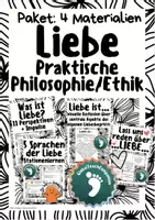 Vorschau - Arbeitsblätter - Paket: LIEBE - 4 Materialien für Philosophie und Ethik - Deckblatt