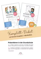 Vorschau - Arbeitsblätter - Materialpaket - Präsentieren lernen in der Grundschule - Deckblatt