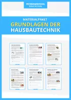 Vorschau - Arbeitsblätter - Technik - Grundlagen der Hausbautechnik - Materialpaket - Deckblatt