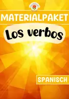 Vorschau - Arbeitsblätter - Materialpaket - Los verbos (Spanisch) - Deckblatt
