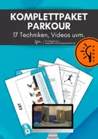 Vorschau - Arbeitsblätter - XXL Sparpaket Parkour inkl. Videos - Deckblatt