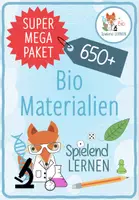 Vorschau - Unterrichtsreihen - SUPER-MEGA-PAKET: 650+ Biologie Spiele und Materialien - Deckblatt
