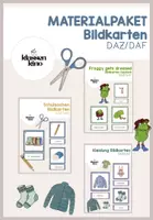 Vorschau - Fördermaterial/Inklusion - Materialpaket: Bildkarten DaZ/DaF - Deckblatt