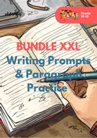 Vorschau - Arbeitsblätter - Sparpaket XXL: Writing Prompts Englisch – Klasse 10 bis 12 | Schreibtraining für die Oberstufe - Deckblatt