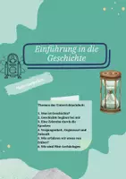 Vorschau - Stundenentwürfe - Materialpaket "Einführung in die Geschichte" - Deckblatt