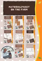 Vorschau - Arbeitsblätter - Materialpaket On the farm/Farm Animals - Deckblatt