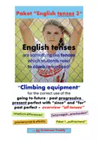 Vorschau - Arbeitsblätter - Paket "English tenses 2" - Deckblatt