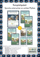 Vorschau - Unterrichtsreihen - Materialpaket: Sagenhaft Sprache untersuchen - Deckblatt