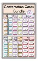 Vista previa - Juegos / Gamificación - Conversation Cards - Bundle - Portada