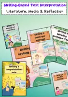 Vorschau - Arbeitsblätter - Social Writing Materialpaket Englisch - Deckblatt