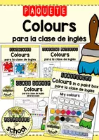 Vista previa - Hojas de trabajo - Paquete de materiales - Colours (inglés) - Portada