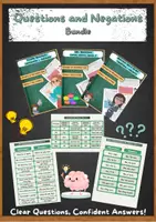 Vorschau - Arbeitsblätter - Questions & Verneinung Materialpaket - Deckblatt