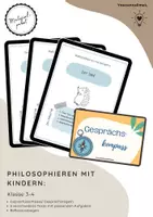 Vorschau - Arbeitsblätter - Materialpaket: Philosophieren mit Kindern - Deckblatt