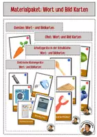 Vorschau - Poster - Wachsendes Materialpaket: Wort- und Bildkarten in der Schulküche - Deckblatt